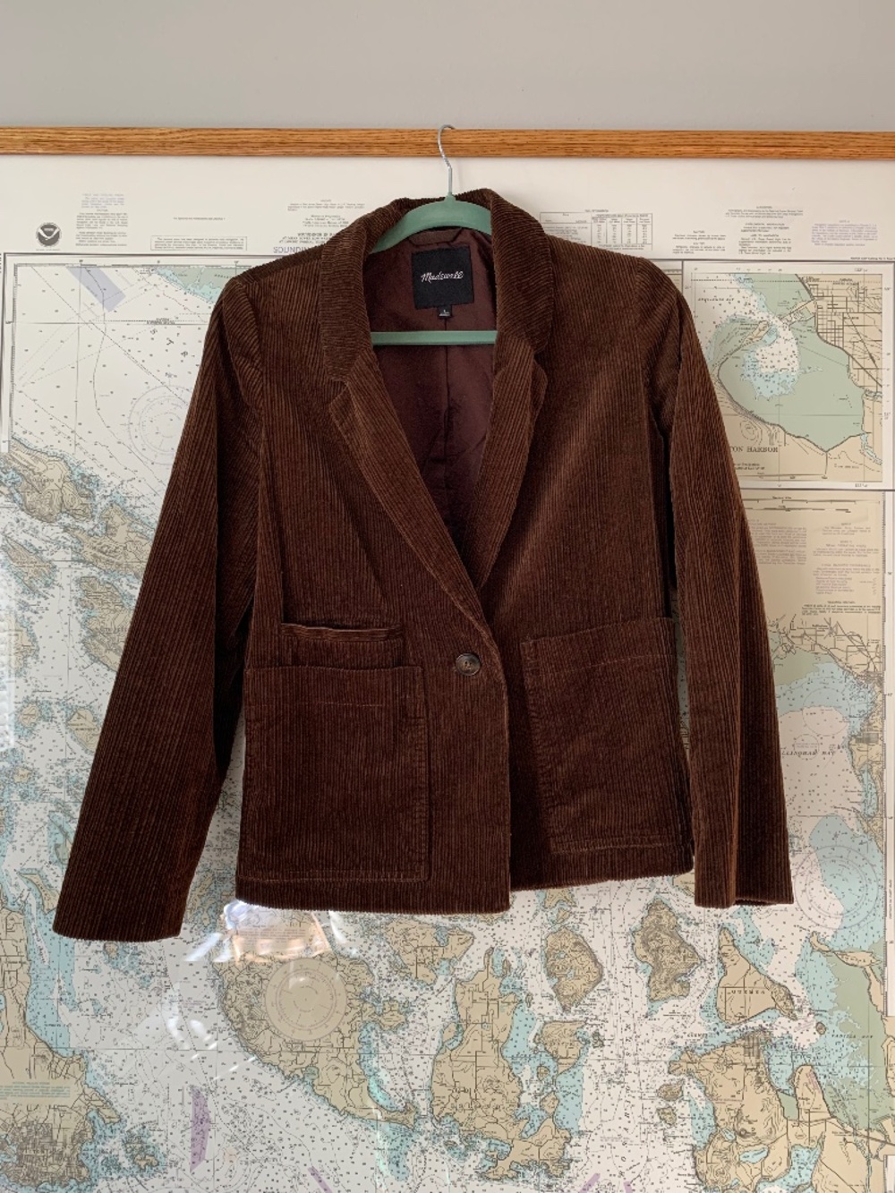 Madewell Dorset Corduroy Blazer